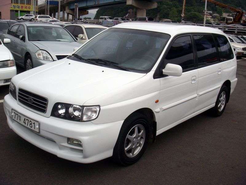 Kia Carstar minivan 1.generacji 2.0 LPG MT (1999 2000)