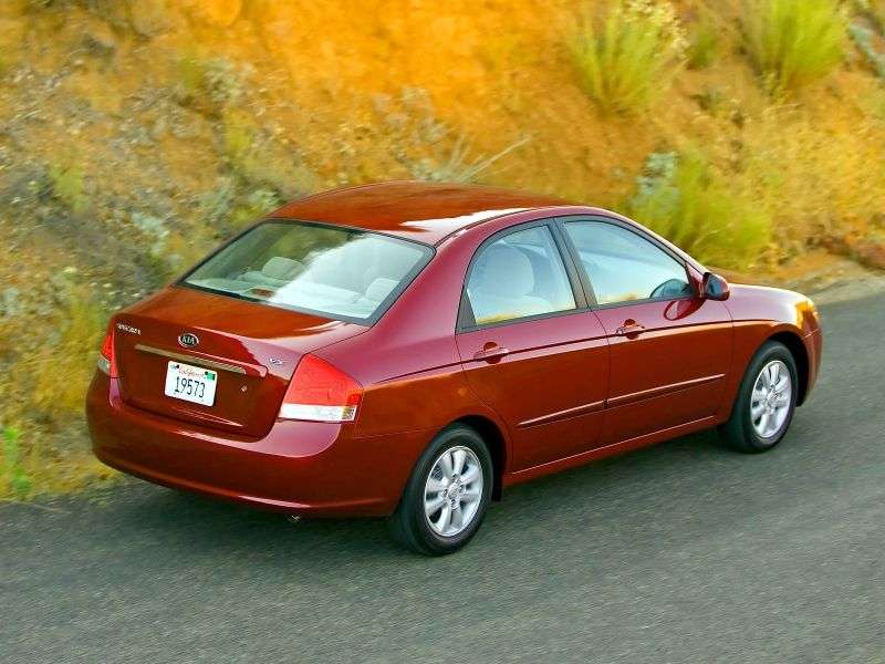 Kia Spectra 2nd generation [restyling] 2.0 MT sedan (2007–2009)