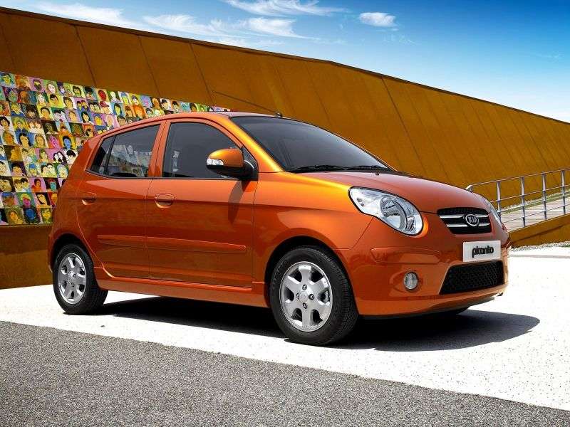 Kia Picanto 1st generation [restyled] hatchback 1.1 AT