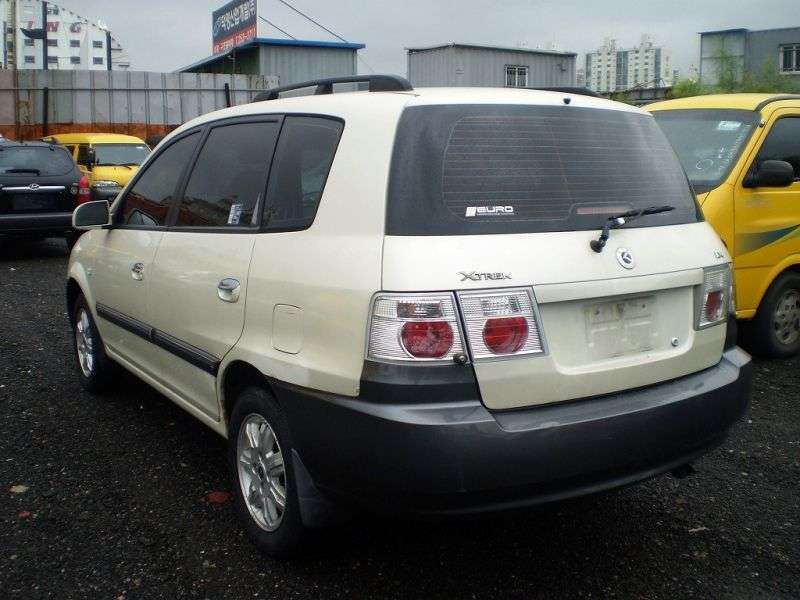 Kia X Trek minivan pierwszej generacji 2.0 TD AT (2003 2005)
