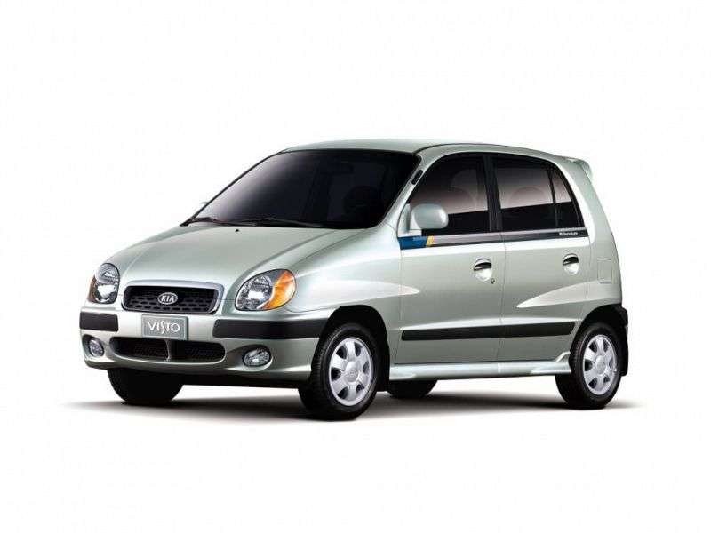 Kia Visto 1st generation hatchback 0.8 LPG AT (1999–2003)