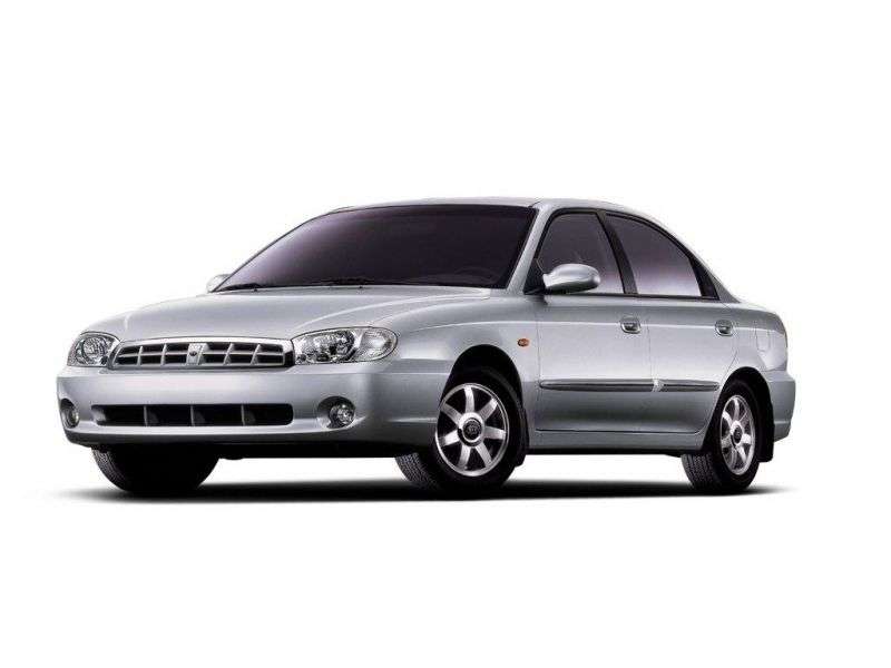 Kia Sephia 2nd generation [restyled] 1.8 MT sedan (1998–2004)
