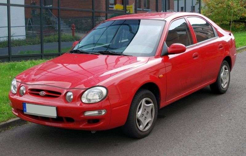 Kia Shuma 1 generation hatchback 1.5 MT (1997–2001)
