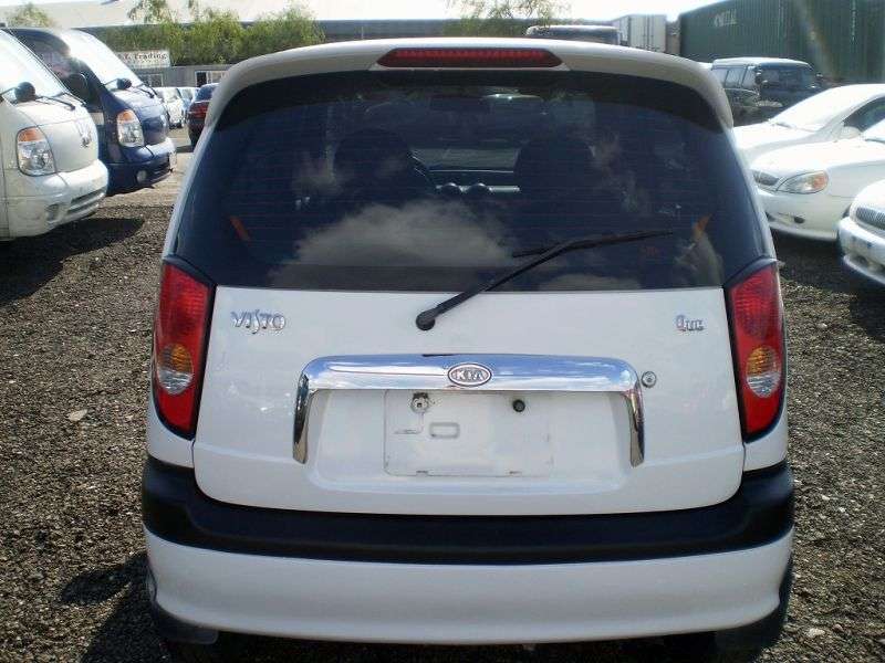 Kia Visto 1st generation hatchback 0.8 LPG MT (1999–2003)