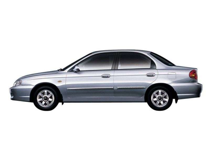 Kia Sephia 2. generacja [zmiana stylizacji] sedan 1.5 MT GL (2000 2004)