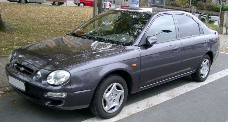 Kia Shuma 1 generation hatchback 1.5 MT (1997–2001)