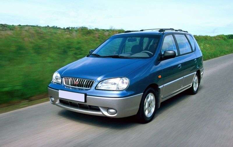 Kia Carens 1st generation minivan 1.8 AT (20002002)