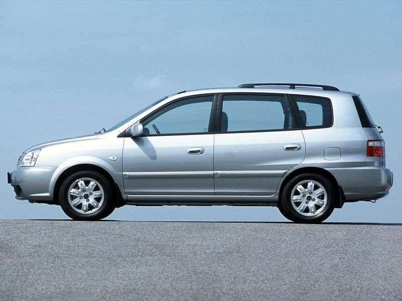 Kia Carens minivan drugiej generacji 2.0 CRDi AT (2002 2006)
