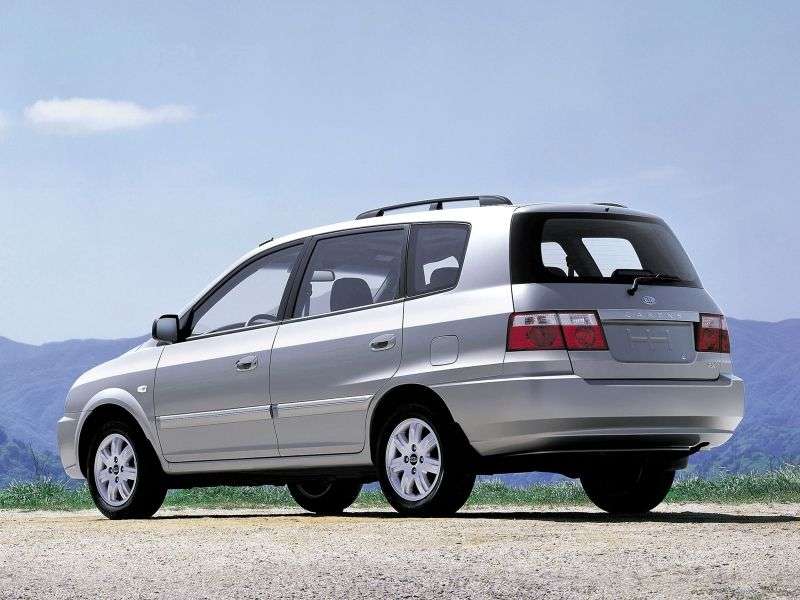 Kia Carens minivan drugiej generacji 2.0 CRDi AT (2002 2006)