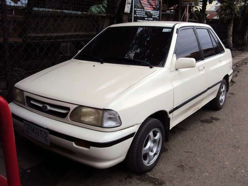 Kia Pride 1st generation Beta sedan 1.3 MT (1998–2000)