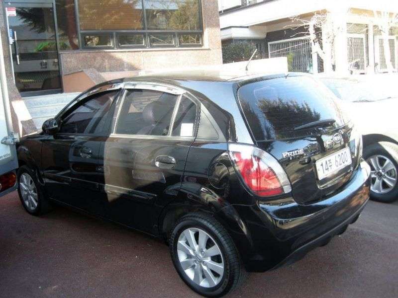 Kia Pride New [restyling] 1.4 MT hatchback (2009–2011)