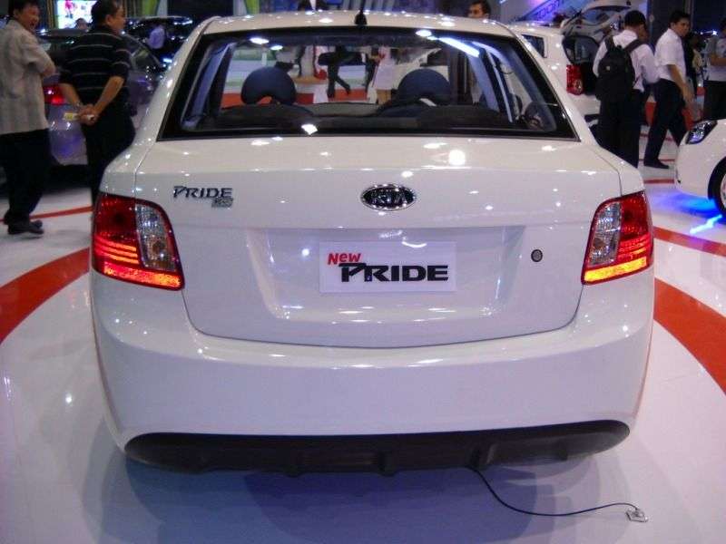 Kia Pride New [restyling] sedan 1.5 VGT MT (2009–2011)