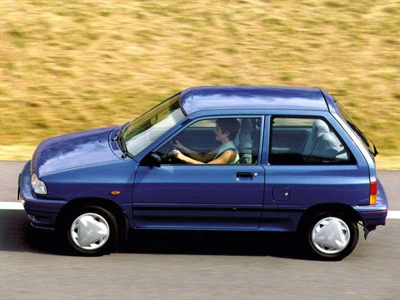 Kia Pride 3 drzwiowy hatchback pierwszej generacji 1,3 AT (1995 1998)
