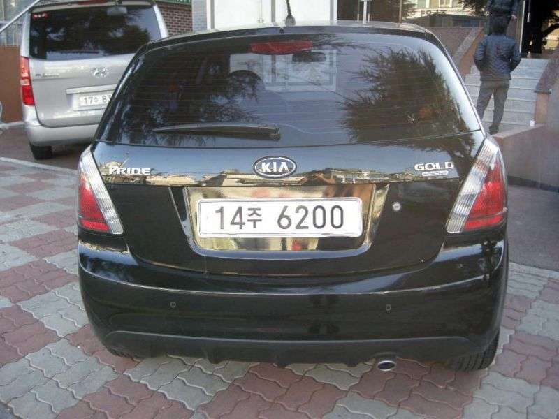 Kia Pride New [restyled] hatchback 1.5 VGT MT (2009–2011)