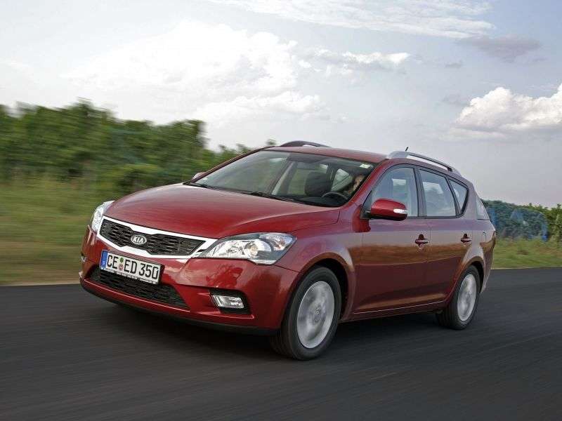 Kia Ceed 1st generation [restyled] SW wagon 1.6 AT Luxe (2010–2012)