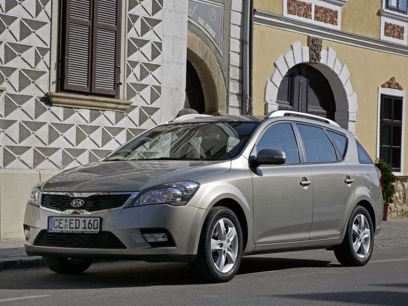 Kia Ceed 1st generation [restyled] SW wagon 1.6 AT Luxe (2010–2012)
