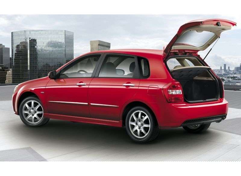 Kia Cerato 1.generacja [zmiana stylizacji] hatchback 1.6 MT (2007 2009)