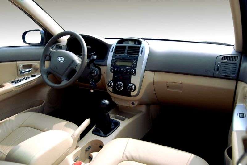 Kia Cerato 1st generation [restyled] hatchback 2.0 MT (2007–2009)