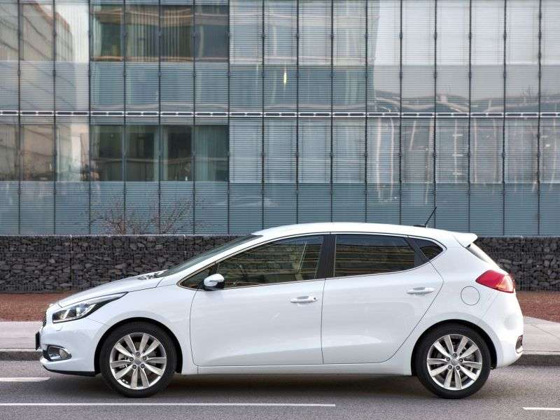 Kia Ceed 2nd generation hatchback 5 dv. 1.6 AT Luxe (GCV2) (2012) (2012 – current century)