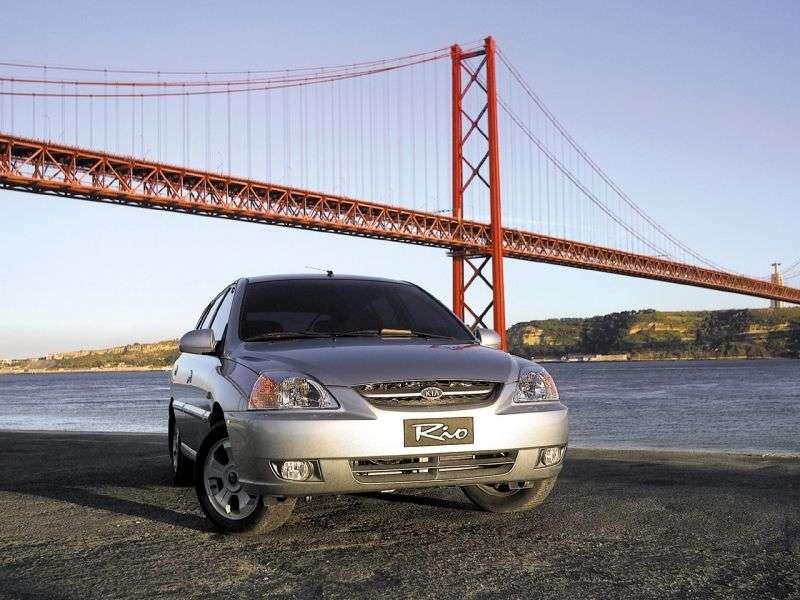 Kia Rio 1st generation [restyled] wagon 1.6 AT (2003–2005)