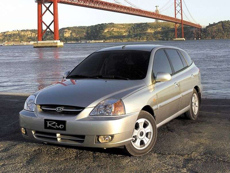 Kia Rio 1st generation [restyling] wagon 1.3 MT (2002–2005)