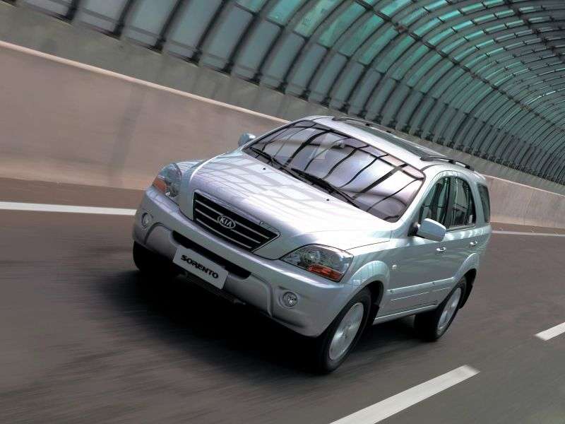 Kia Sorento pierwszej generacji [zmiana stylizacji] crossover 3.8 AWD AT (2007 2009)