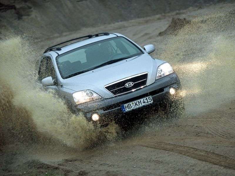 Kia Sorento crossover pierwszej generacji 2.5 CRDi 4WD MT (2002 2006)