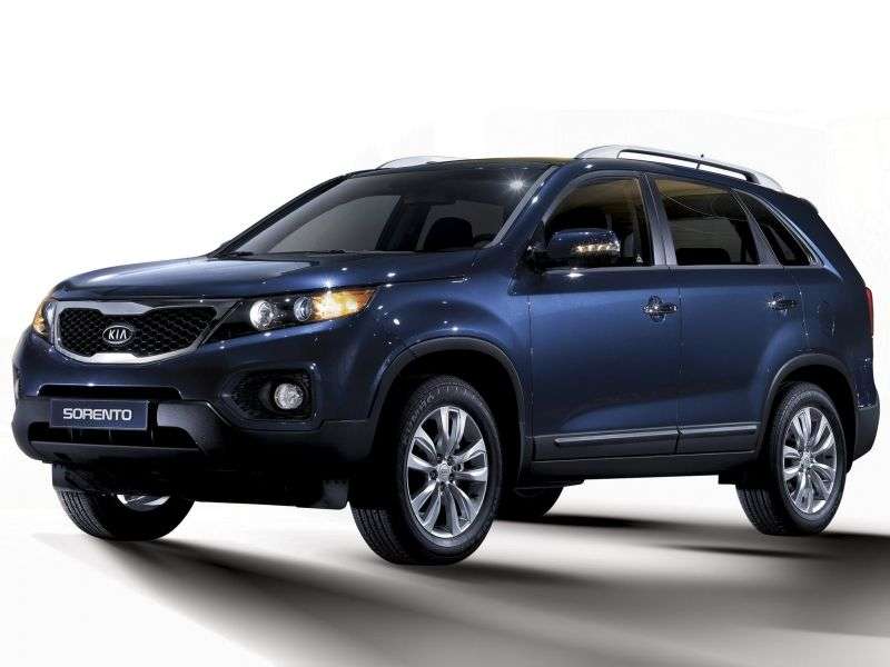 Kia Sorento 2nd generation crossover 2.4 AT 4WD Luxe (2012) (2009–2012)