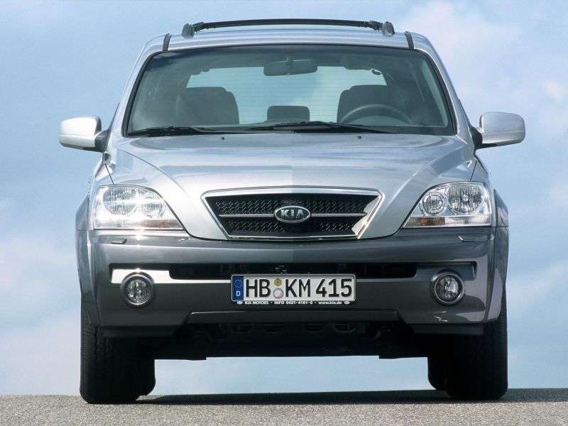 Kia Sorento 1st generation crossover 2.5 CRDi 4WD MT (2002–2004)
