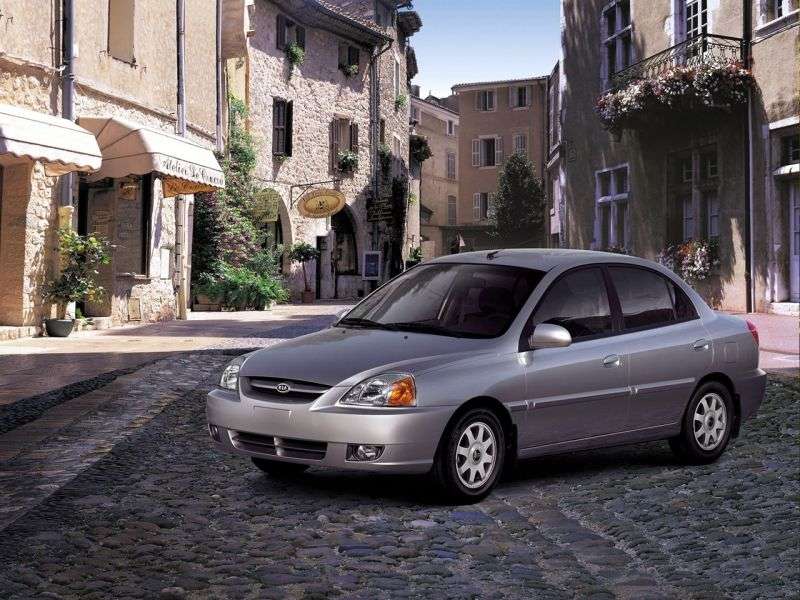 Kia Rio 1st generation [restyling] 1.3 MT sedan (2003–2005)