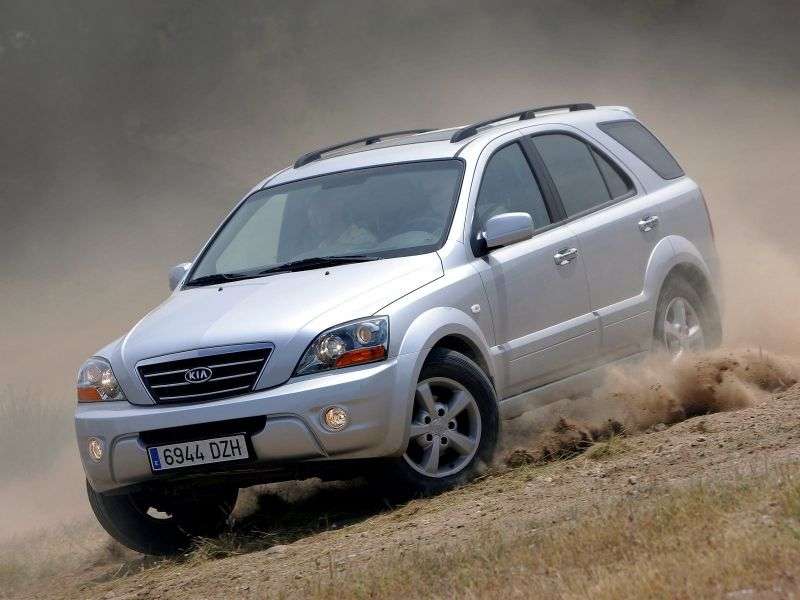 Kia Sorento 1st generation [restyling] 2.5 VGT AWD AT crossover (2006–2009)