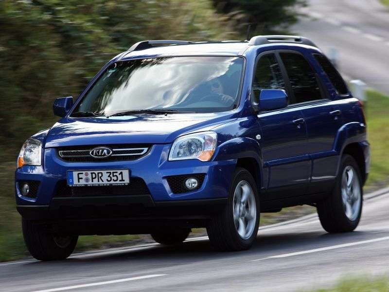 Kia Sportage 2nd generation [restyling] 2.0 MT crossover (2008–2010)