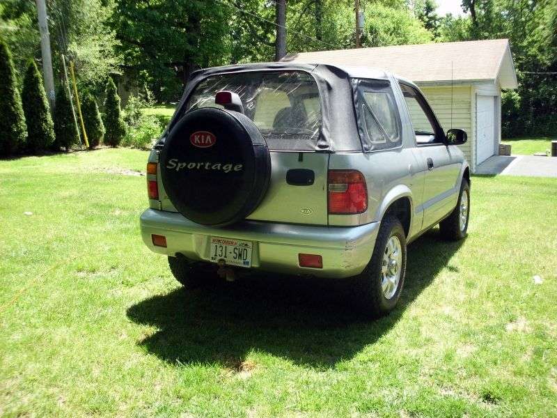 Kia Sportage 1.generacji Soft Top SUV 3 drzwiowy 2,0 MT (1999 2002)