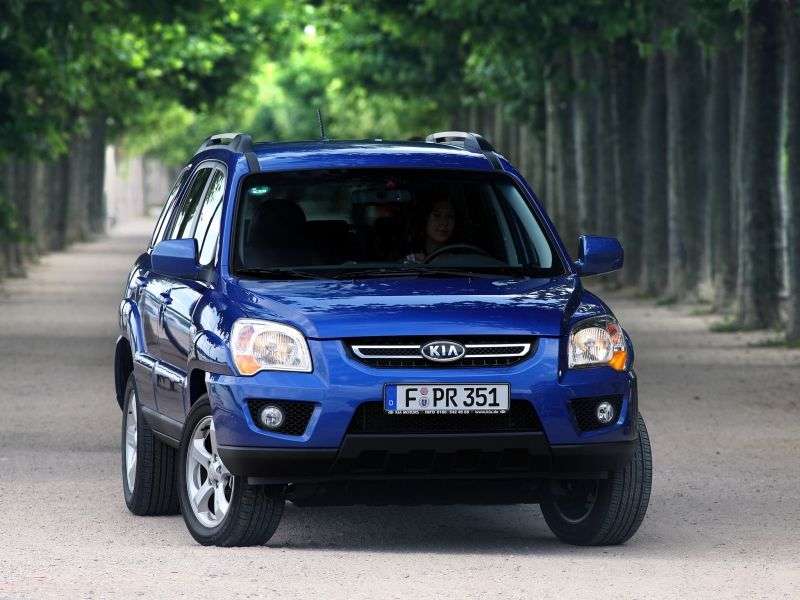 Kia Sportage 2nd generation [restyling] 2.0 MT crossover (2008–2010)
