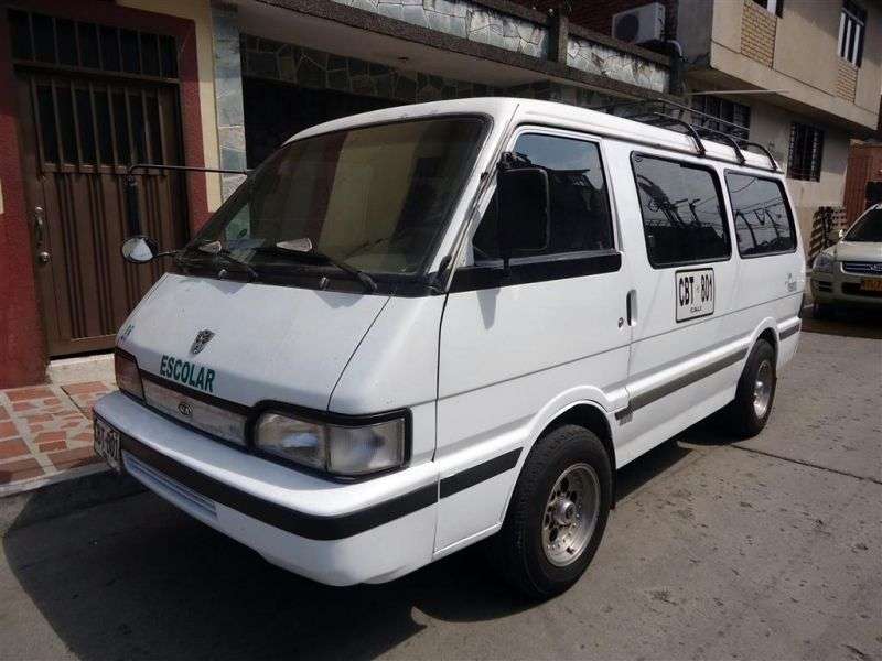 Kia Besta 1st generation [restyling] Minivan 2.7 D MT (1992–1996)