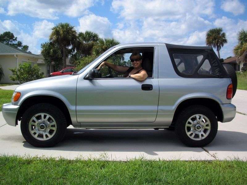 Kia Sportage 1.generacji Soft Top SUV 3 drzwiowy 2.0 AT (2002 2004)