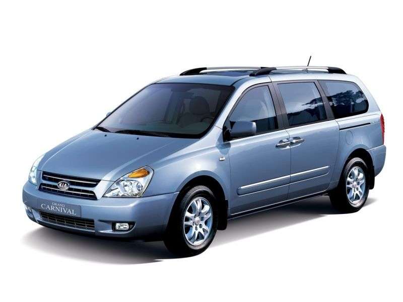 Kia Carnival drugiej generacji Grand minivan 2.9 CRDi AT (2006 2010)