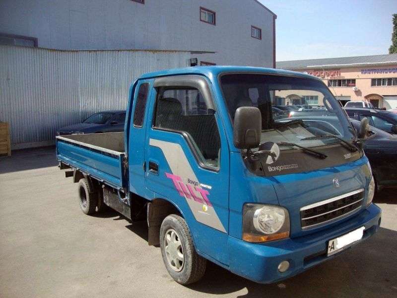 Kia Bongo Frontier [zmiana stylizacji] deska Super Cab 2 drzwiowa. 3.0 D MT 4WD (2001 2004)