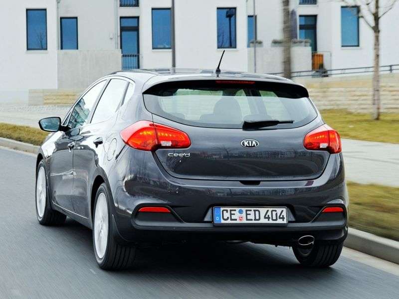 Kia Ceed 2nd generation hatchback 5 dv. 1.6 AT Luxe (GCV2) (2012) (2012 – current century)