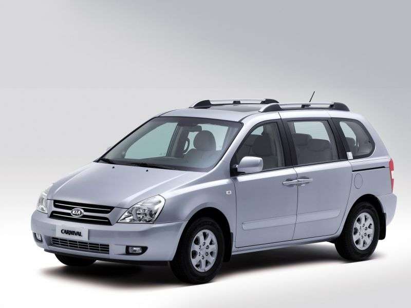 Kia Carnival minivan 2.generacji 2.7 MT (2006 2010)
