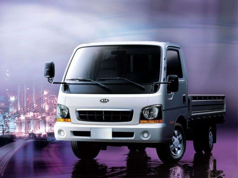 Kia Bongo Frontier [zmiana stylizacji] Standardowa deska kabiny 2 drzwiowa. 3.0 D MT 4WD (2001 2004)