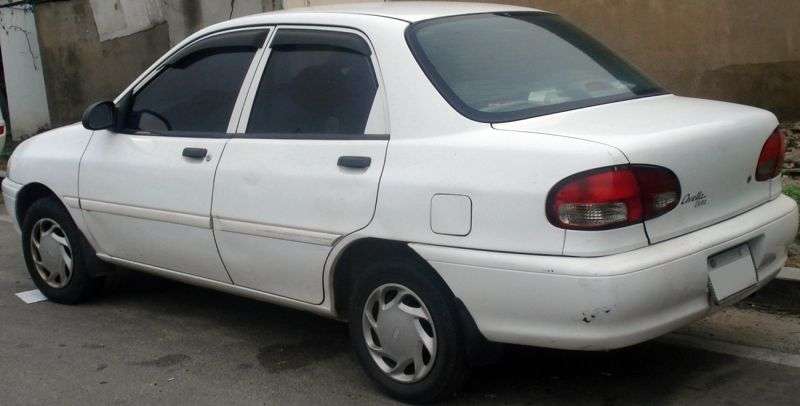 Kia Avella 1st generation Delta 1.5 MT sedan (1995–1997)