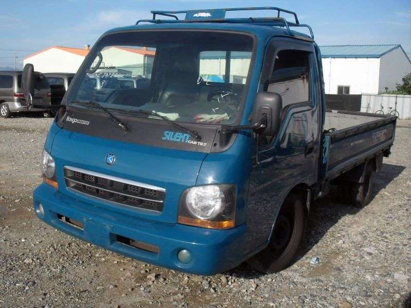 Kia Bongo Frontier [zmiana stylizacji] Standardowa deska kabiny 2 drzwiowa. 3.0 D MT 4WD (2001 2004)