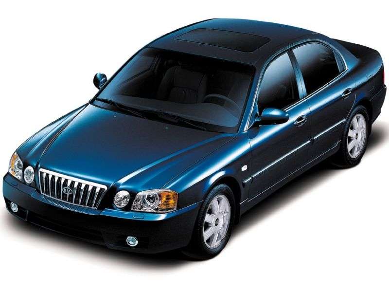Kia Magentis 1.generacja [zmiana stylizacji] sedan 2.5 MT (2003 2006)