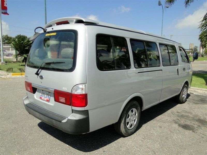 Kia Pregio 1st generation [restyled] Grand minibus 2.7 D AT (2003–2007)