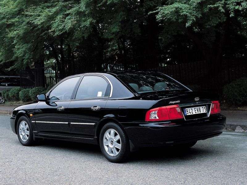 Kia Magentis 1st generation [restyled] 2.5 AT sedan (2003–2006)