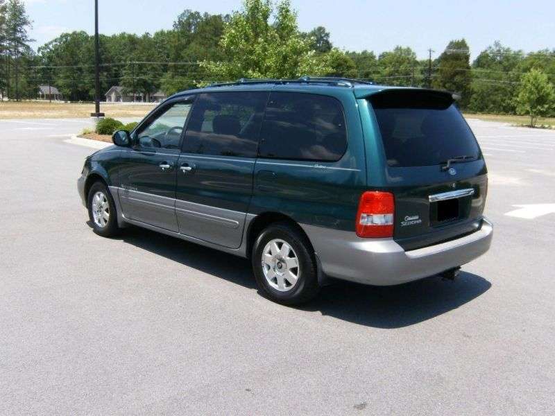 Kia Sedona 1. generacja [zmiana stylizacji] minivan 2.9 CRDi MT (2001 2005)