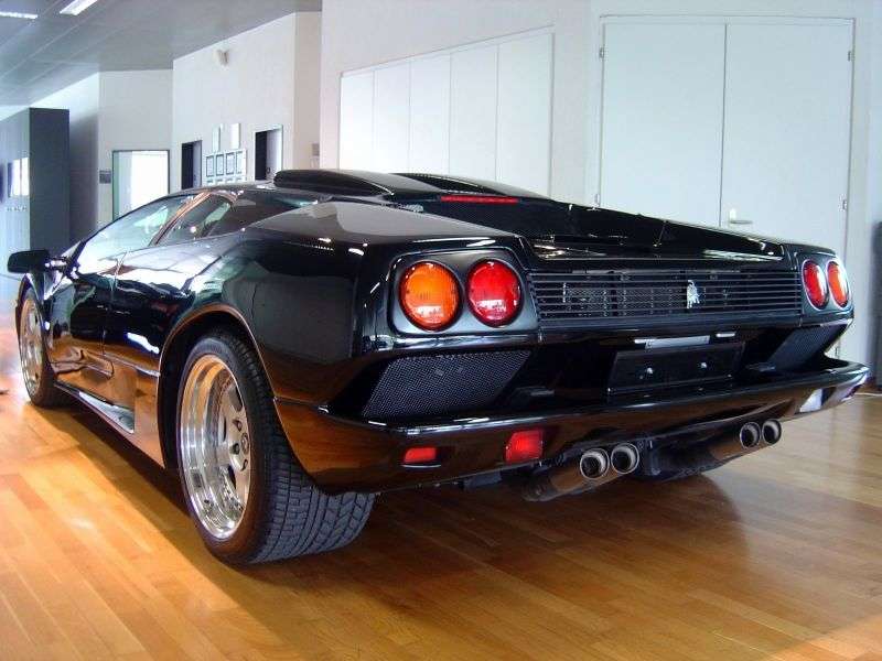 Lamborghini Diablo 2 drzwiowa generacja SV Coupe 5,7 mln ton (1998 1999)