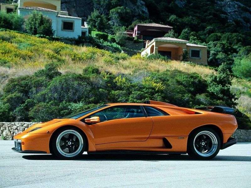 Lamborghini Diablo 2 drzwiowa generacja GT coupe 6.0 GT MT (1999 2001)