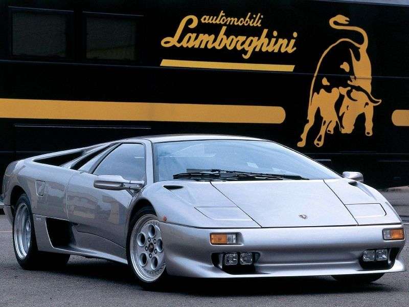 Lamborghini Diablo 1.generacja VT coupe 5.7 MT 4WD (1993 1998)